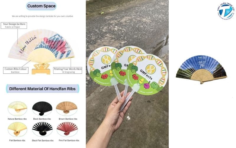 Các loại quạt giấy phổ biến trên thị trường